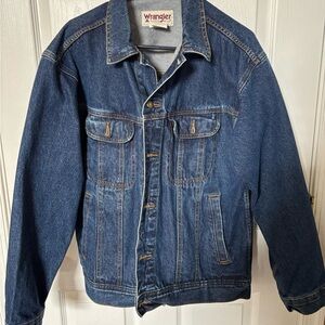 Wrangler Rugged Wear Classic Men's Blue Denim Jacket